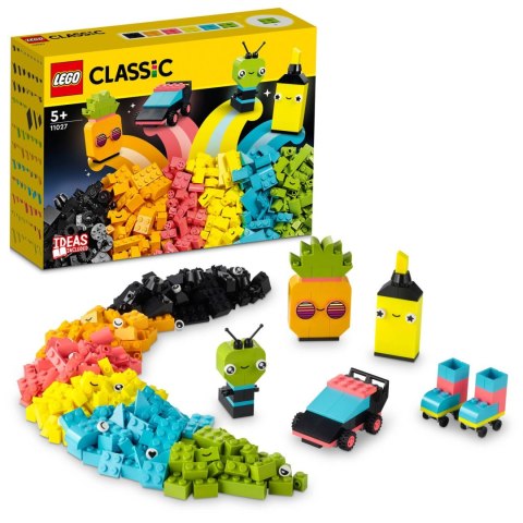 LEGO 11027 Kreatywna zabawa neonowymi kolorami