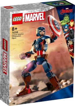 LEGO Marvel Figurka Kapitana Ameryki Do Zbudowania 76258