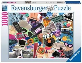 Ravensburger Puzzle 2D 1000 elementów: Lata 90te 17388