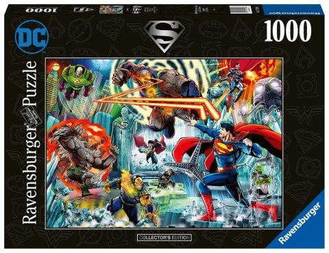 Ravensburger Puzzle 2D 1000 elementów: Superman edycja kolekcjonerska 17298