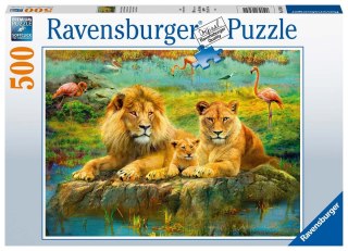 Ravensburger Puzzle 2D: Dzika przyroda 500 elementów 16584