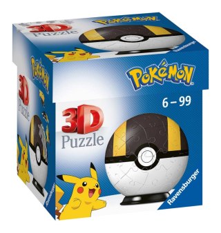 Ravensburger Puzzle 3D Kula: Pokemon czarna 54 elementy 11266