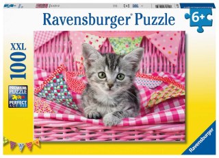 Ravensburger Puzzle dla dzieci 2D: Słodkie kotki 100 elementów 12985