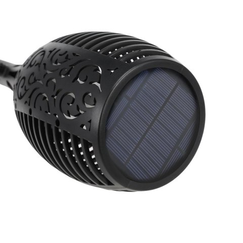 Pochodnia solarna GreenBlue, lampa ogrodowa LED, realistyczny efekt żywego ognia, IP65, GB156