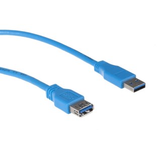 Przewód kabel USB 3.0 Maclean, AM-AF, wtyk-gniazdo, 3m, MCTV-585