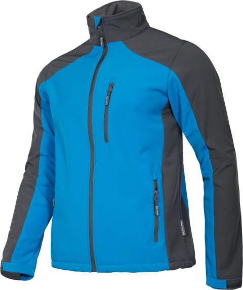 Kurtka softshell niebiesko-szara, "2xl", ce, lahti