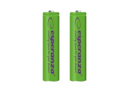 EZA101G Esperanza akumulatorki ni-mh aaa 1000mah 2szt. zielone