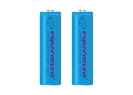 EZA103B Esperanza akumulatorki ni-mh aa 2000mah 2szt. niebieskie