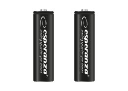 EZA105 Esperanza akumulatorki ni-mh aa high-capacity 2600mah 2szt czarne