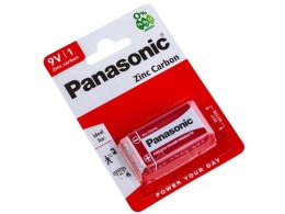 Bateria Cynkowo-węglowa Panasonic 9V 6F22 - Blister 1 Szt