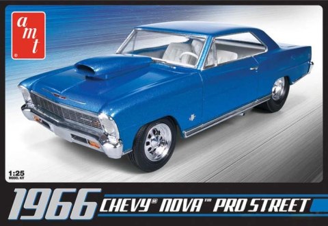 Model Plastikowy Do Sklejania AMT (USA) - 1966 Chevy Nova Pro Street