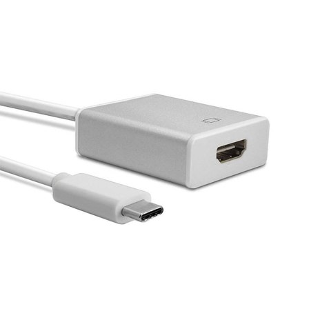 Adapter USB Type-C Maclean, HDMI 1080p 4k@30Hz HDCP 2.2, Metalowa obudowa MCTV-841