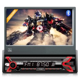 Radioodtwarzacz samochodowy Audiocore, wysuwany dotykowy panel LCD 7