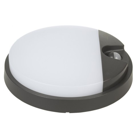 Lampa LED z czujnikiem ruchu Maclean ,na podczerwień, kolor szary, 15W, IP54, 1100lm, MCE291 GR