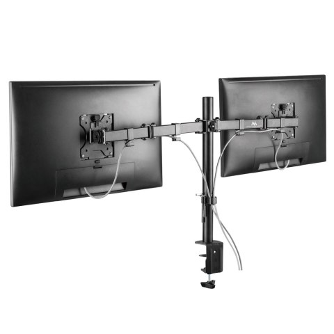 Uchwyt biurkowy na 2 monitory LCD Maclean, 17-32", 2x 8kg, MC-884