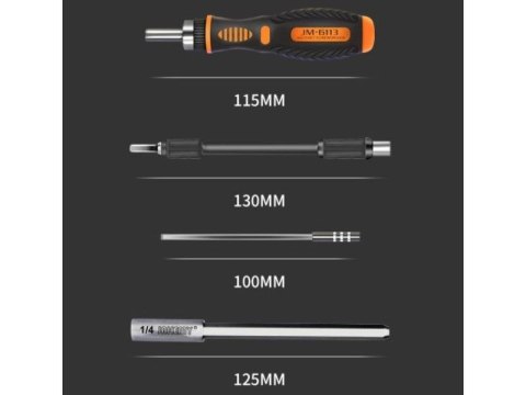 Profesjonalny Zestaw Narzędzi Precyzyjnych JAKEMY 73w1