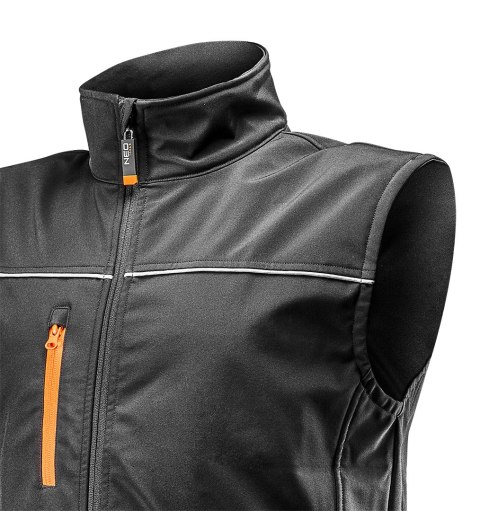 Bezrękawnik roboczy softshell, rozmiar XL