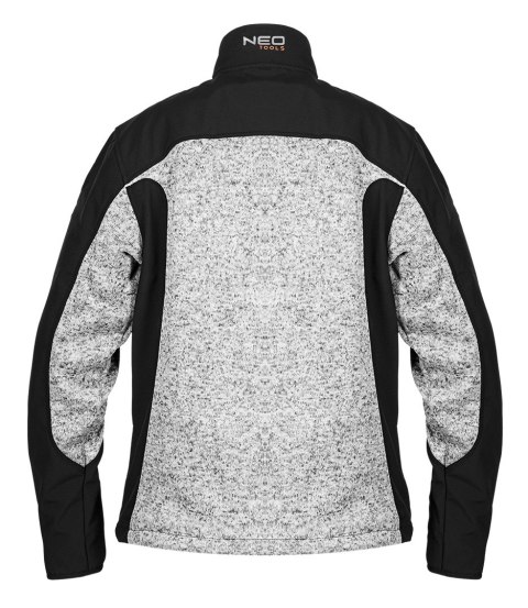 Bluza dziana wzmacniana tkaniną softshell, rozmiar XXL