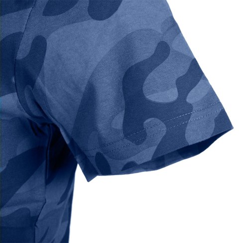 T-shirt roboczy Camo Navy, rozmiar XXXL