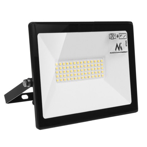 Naświetlacz LED Maclean, Slim 50W, Cold White (6000K), IP65, PREMIUM, MCE550 CW