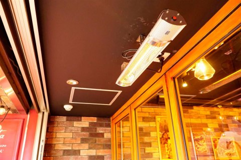 Promiennik 2000W, IP55, element grzejny golden halogen lamp, pilot, regulacja mocy 2 poziomy