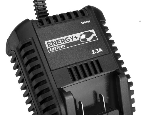 Wiertarko-wkrętarka akumulatorowa Energy+ 18V, Li-Ion, uchwyt 10 mm, aku 2Ah, ład, karton