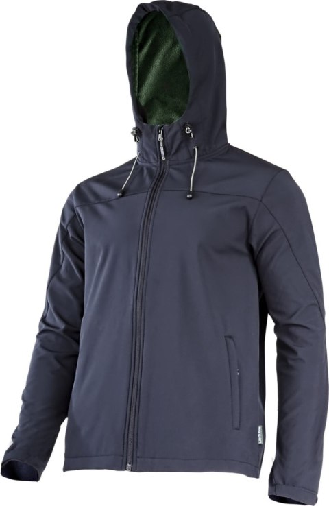 Kurtka softshell z kapt. czarna, "3xl", ce, lahti