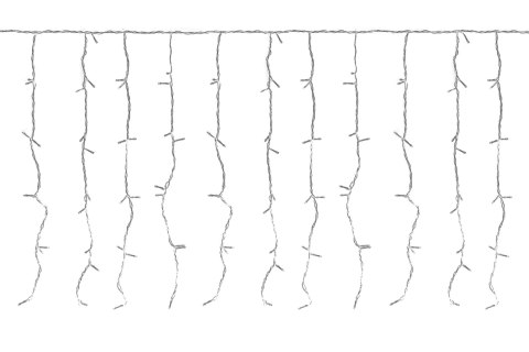Kurtyna świetlna 5m (330 led), kolor ciepły biały. IP 44