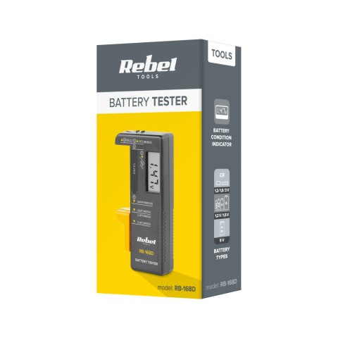 Tester baterii REBEL RB-168D