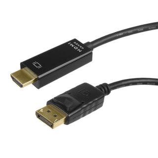 Kabel Display Port (DP) - HDMI Maclean, 4K/30Hz, 1.8m, MCTV-714