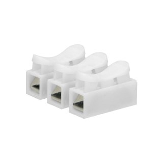 Złączka trzytorowa sprężynowa, 3x2,5mm?, 10 sztuk