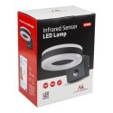 Lampa LED Maclean, ścienna, z czujnikiem PIR, PC+ALU, 20W, 1700lm, IP65, Neutral White 4000K, szara, MCE365