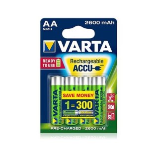 4x Akumulator R-06 2600mAh Ready2use R6-06 AA Varta