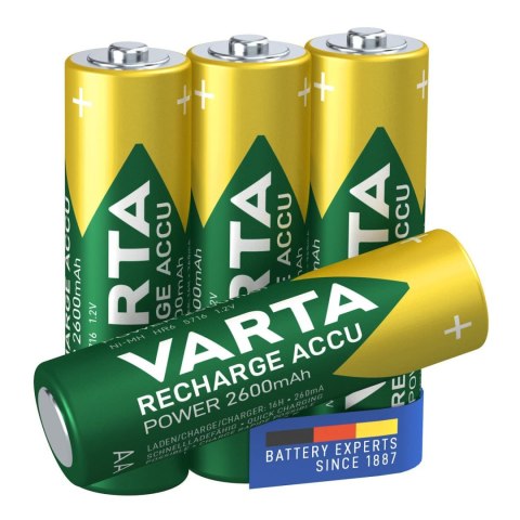 4x Akumulator R-06 2600mAh Ready2use R6-06 AA Varta