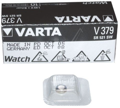 Bateria AG0 V379 379 LR521 SR521 Varta