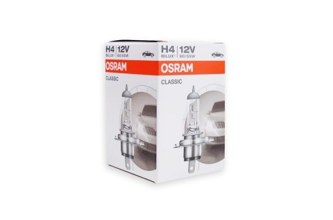 Żarówka halogenowa osram classic h4 12v 60/55 p43t