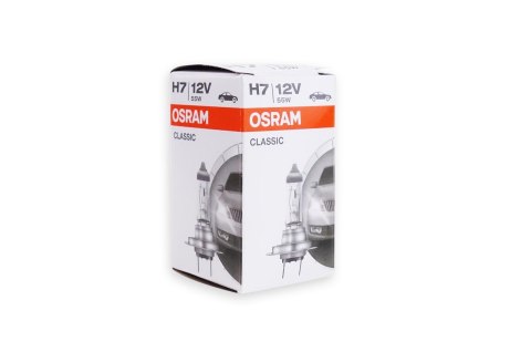 Żarówka halogenowa osram classic h7 12v 55w px26d