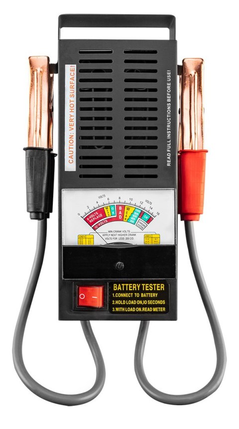 Tester akumulatorów 100 A, 6/12 V - analogowy