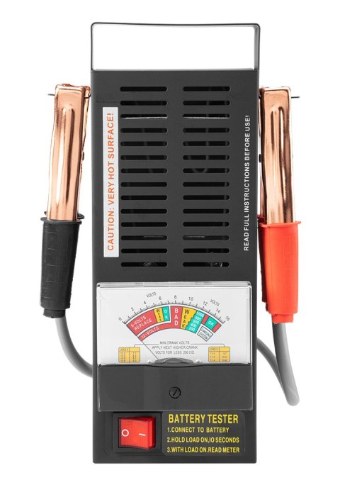 Tester akumulatorów 100 A, 6/12 V - analogowy