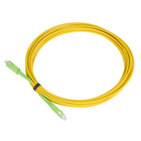 Patchcord światłowód kabel Maclean, SC/APC-SC/APC, jednomodowy, długość 3m, simplex, G657A2, MCTV-433