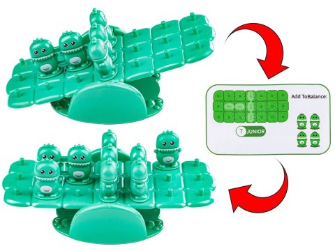 Edukacyjna Gra Matematyczna Logiczna Balansujące Potworki, Równoważnia, Huśtawka MONSTER