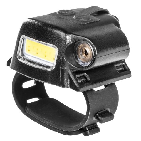 Lampa punktowa 90 lm COB LED + laser 2 w 1 