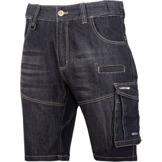 Spodenki krótkie jeans. czar. stretch ze wzmoc.,"l",ce,lahti