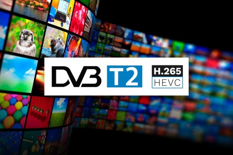 Tuner DVB-T2 HEVC H.265 mini na HDMI