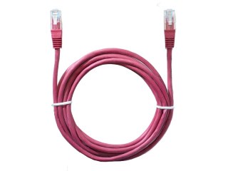 2743# Przyłącze patchcord utp 3,0m czerwony