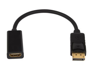 92-156# Przejściehdmi gniazdo hdmi-wtyk display port 0,2m