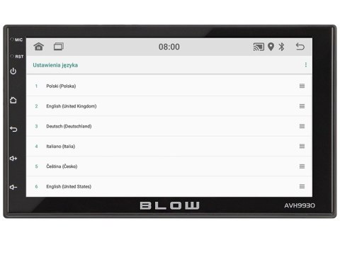 78-320# Radio blow avh-9930 2din 7" gps android