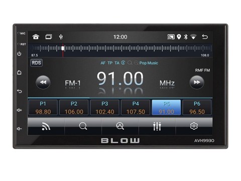 78-320# Radio blow avh-9930 2din 7" gps android