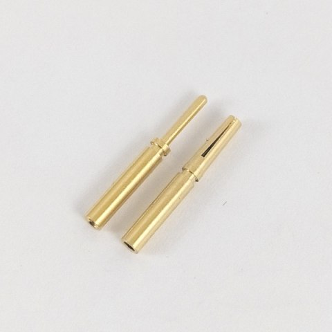 Konektory typu Gold (banan) 0.8 mm MSP (para)