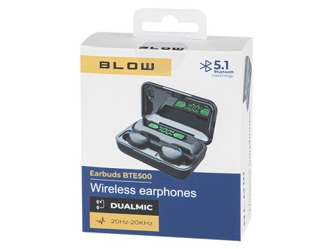 32-819# Słuchawki blow earbuds bte500 black